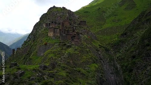 Georgia - Mutso Castle - Tusheti by drone photo