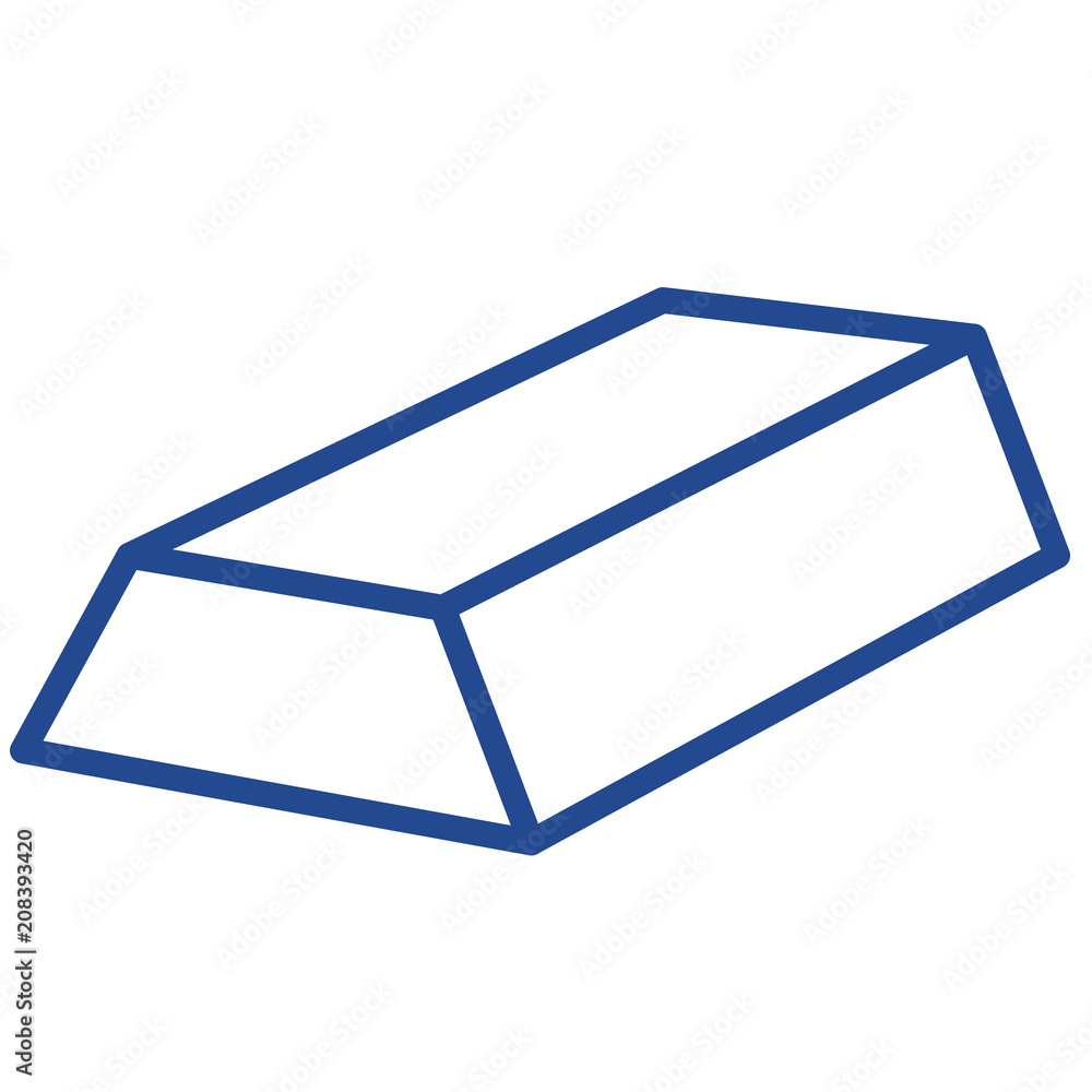 Goldbarren Vector Icon Illustration Goldbarren Vector Icon Illustration