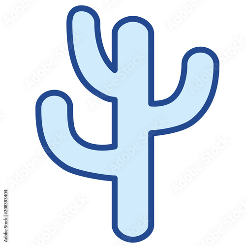 Kaktus Vector Icon Illustration