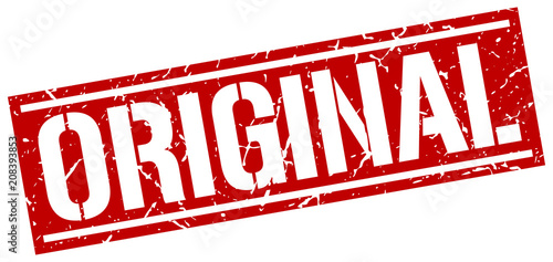 original square grunge stamp