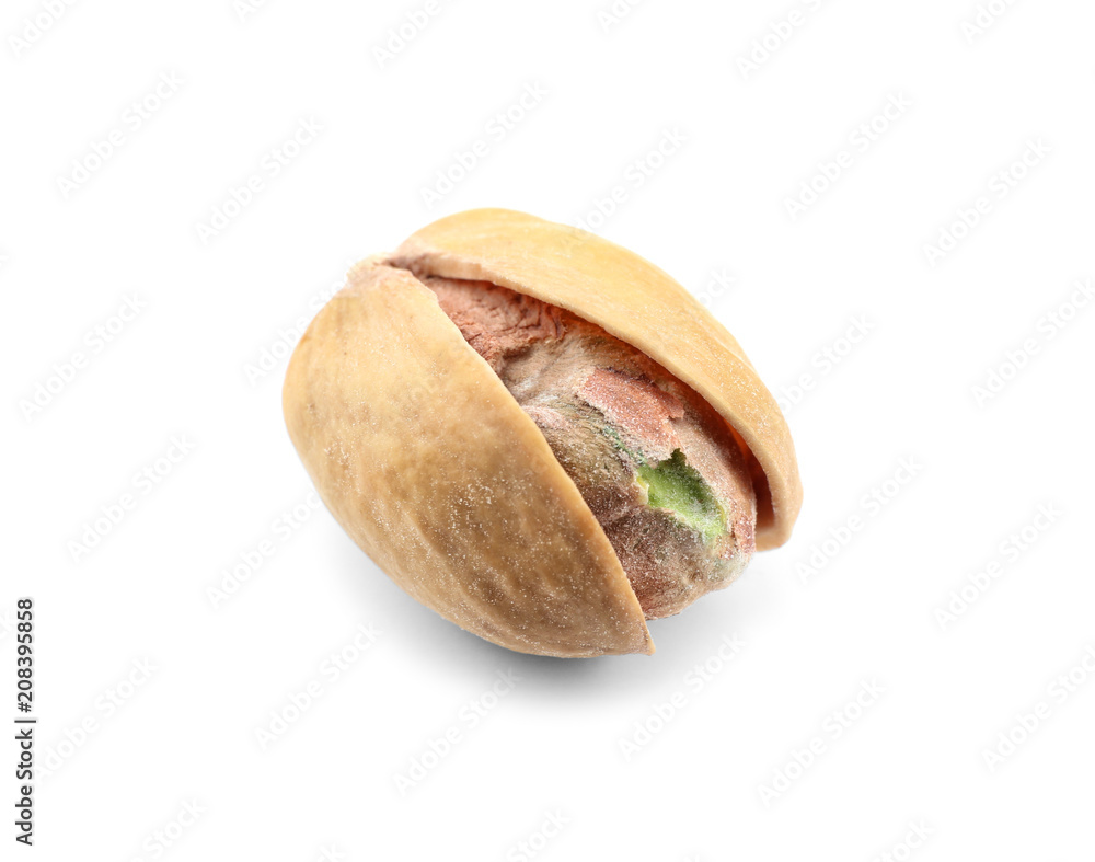 Pistachio nut on white background Pistachio nut on white background