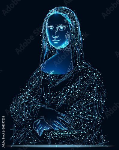 Schilderij op canvas Mona Lisa La Joconde - Leonardo da Vinci