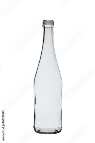 Wallpaper Mural empty glass bottle for drinks with an iron screw stopper Torontodigital.ca