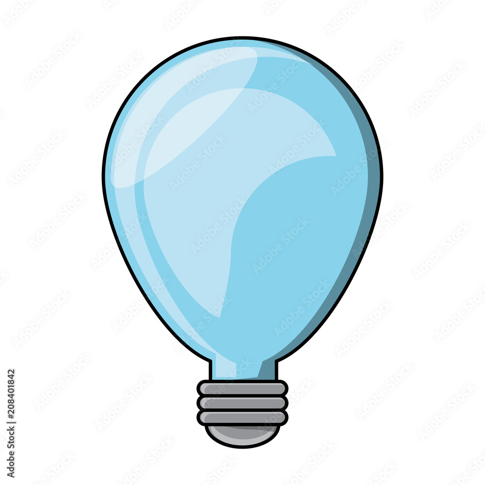 light bulb icon over white background, vector illustration light bulb icon over white background, vector illustration