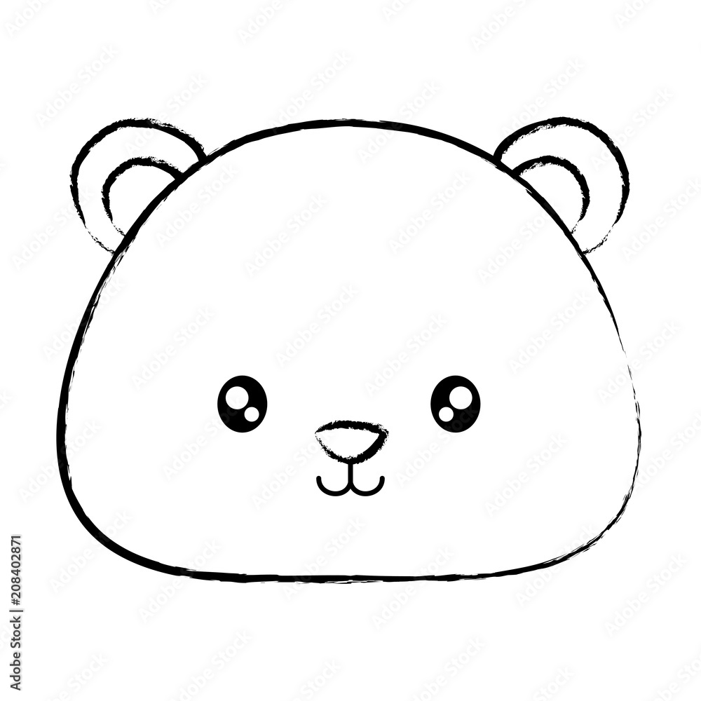 Cute squirrel icon over white background, vector illustration Cute squirrel icon over white background, vector illustration