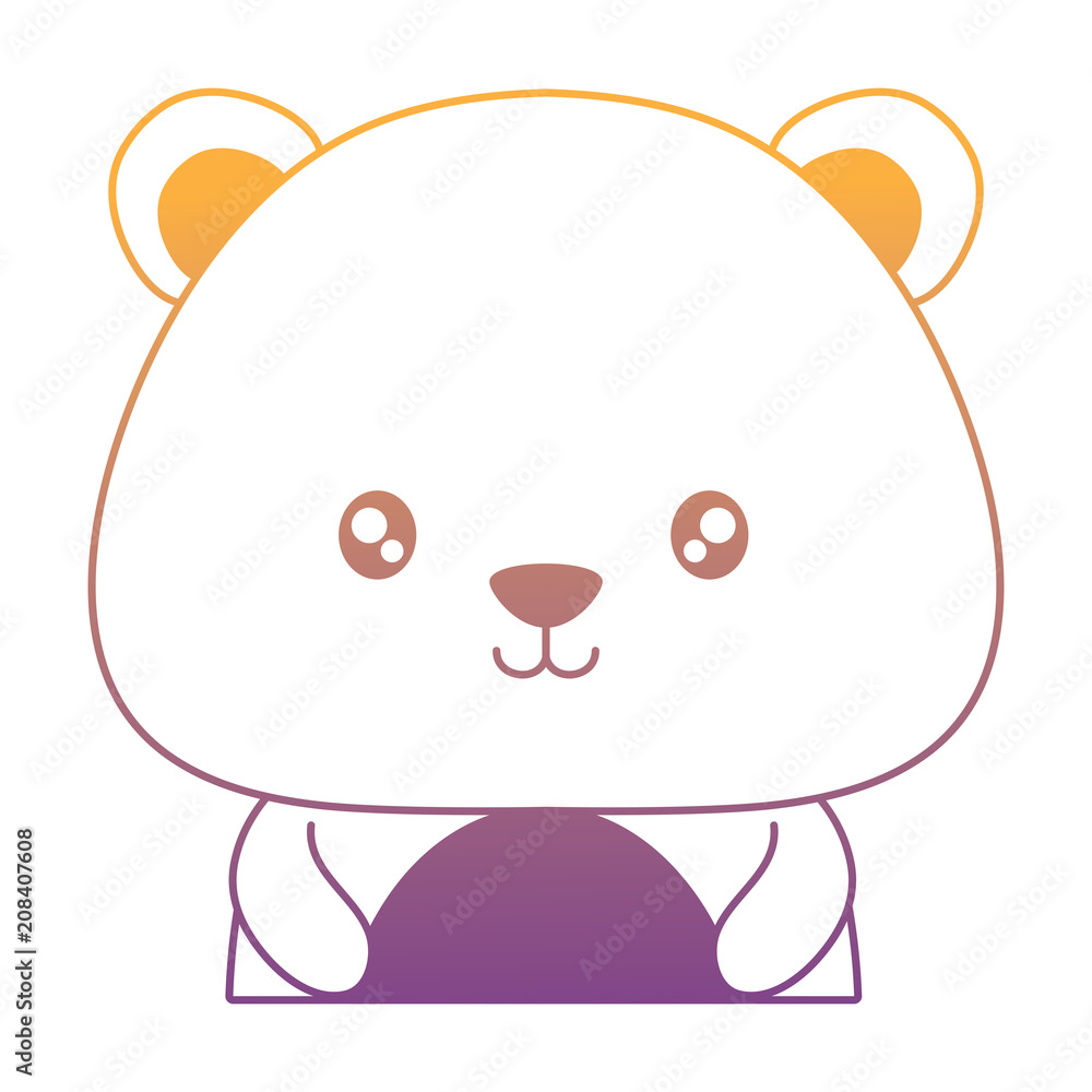 Cute squirrel icon over white background, vector illustration Cute squirrel icon over white background, vector illustration