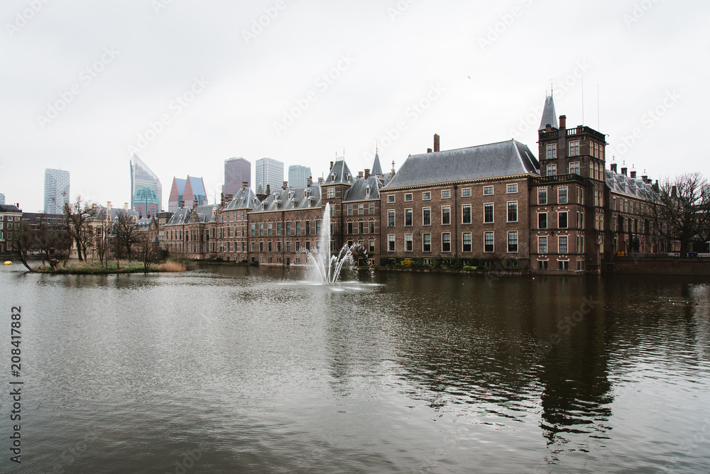 Buildings in The Hague, Holland, The Netherlands