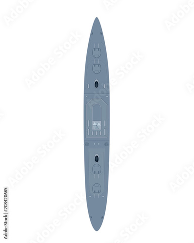 Modern warship, boat, ferry, marine transport. Transportation of people, goods.