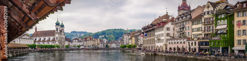Panorama du centre de Lucerne