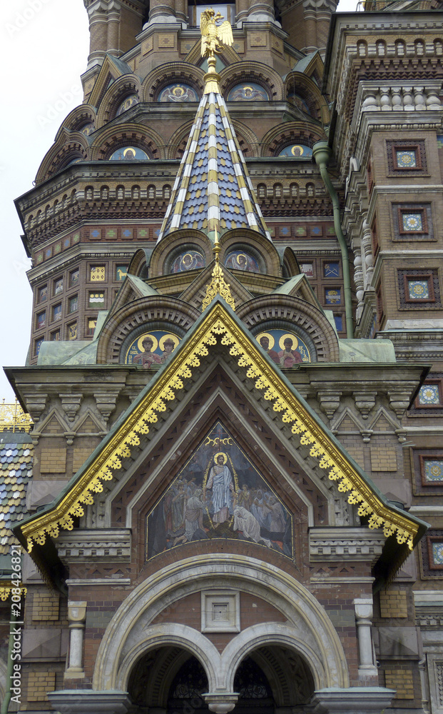Auferstehungskirche St. Petersburg, Seitenschiff