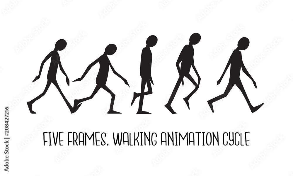 Walking Animation Frames