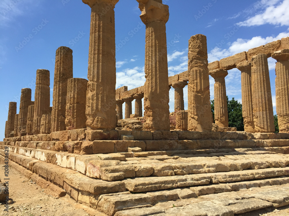 Valley of the Temples in Agrigento Sicily