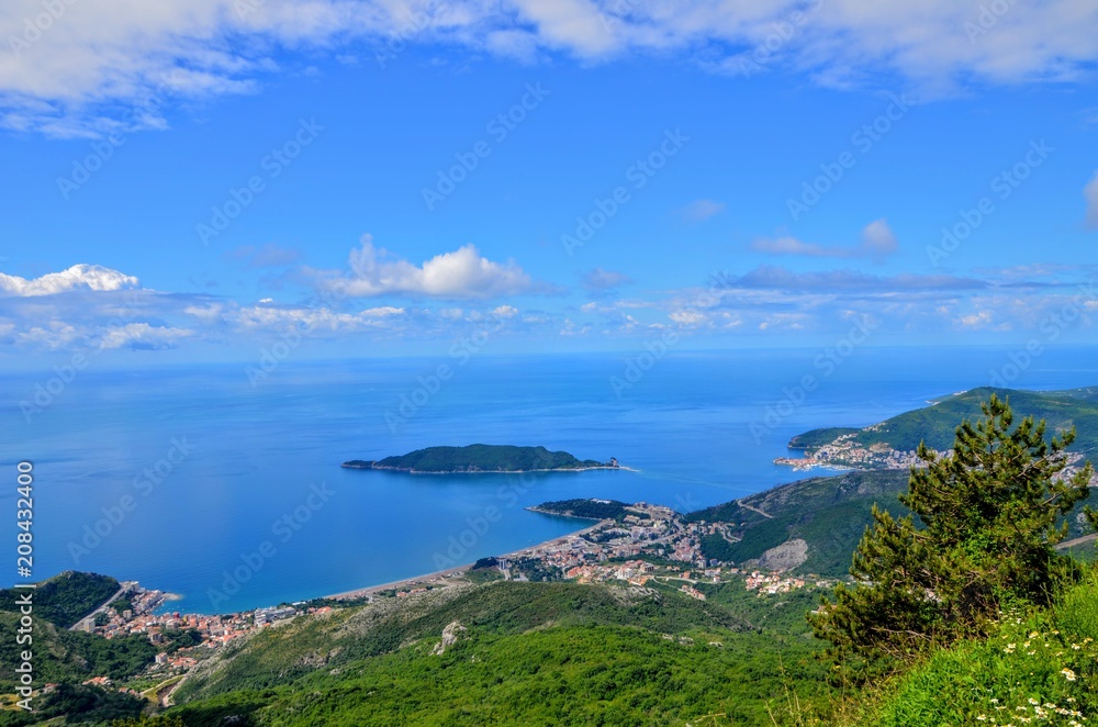  Summer landscape of Montenegro