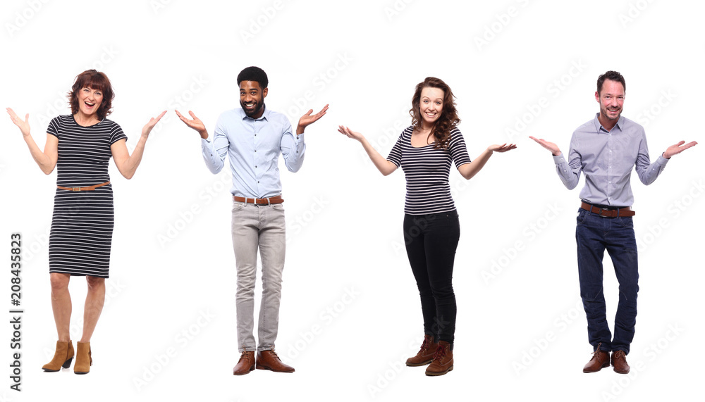 Fototapeta premium Group of people