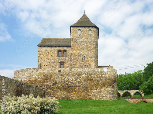 Będzin Castle - a stone castle in Poland