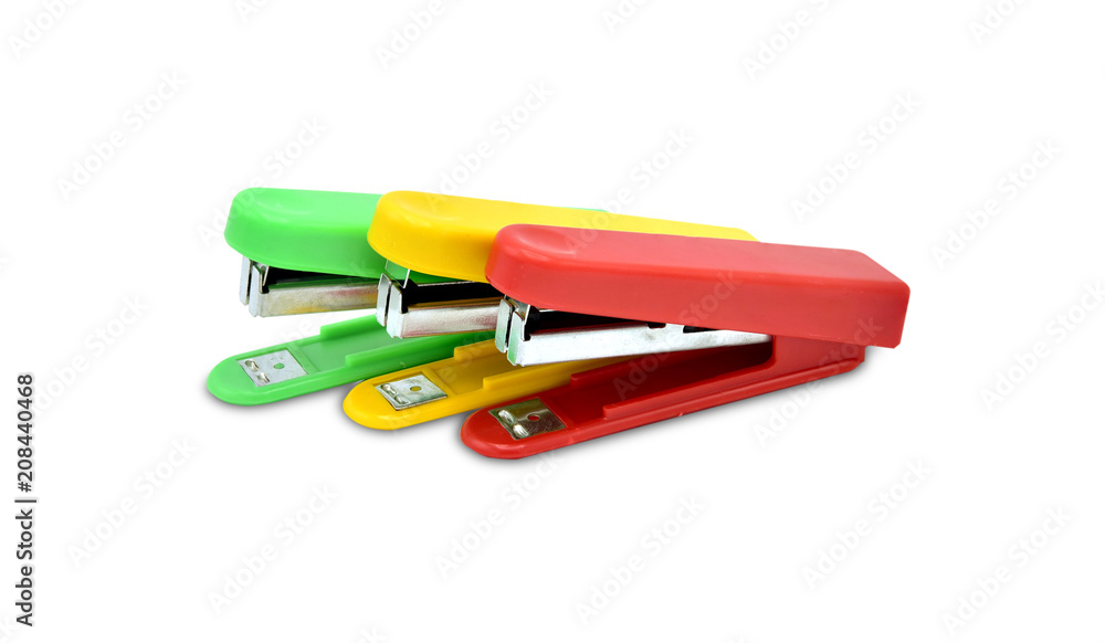 stapler isolate on white backgrounds stapler isolate on white backgrounds