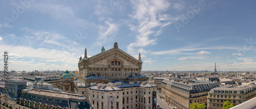 Rooftop Paris panorama