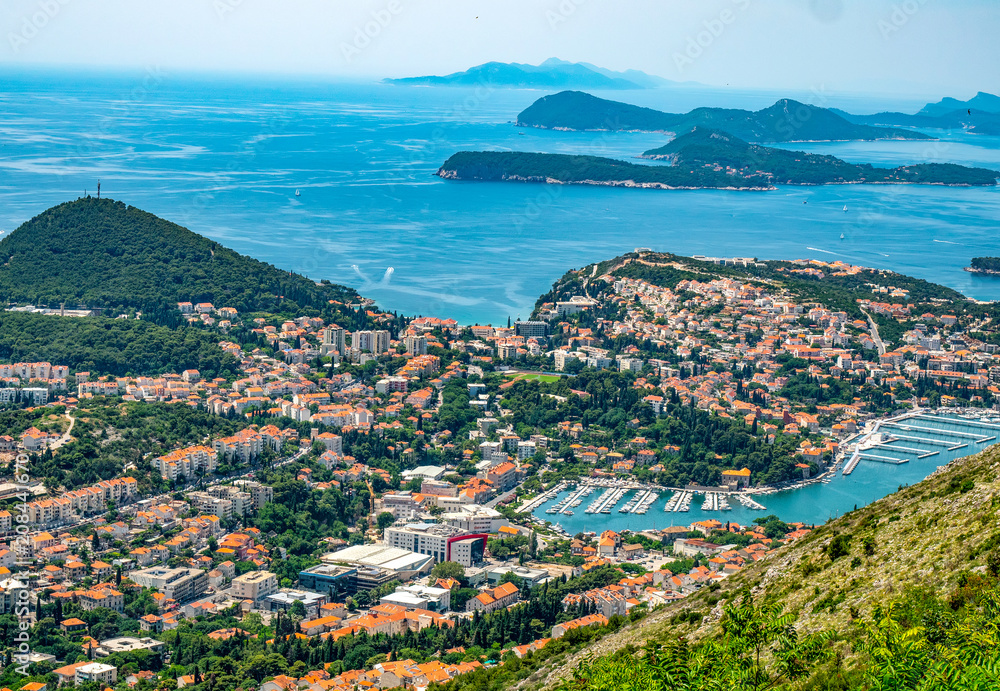 Hafen und Altstadt Dubrovnik, Kroatien