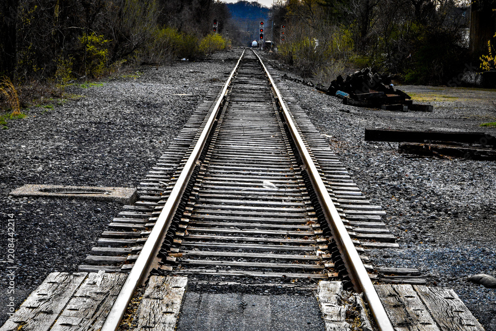 Industrial Train Tracks