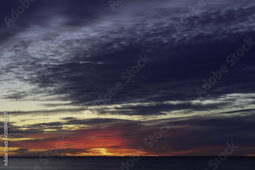 Amazing sunset and seascape © photoexpert