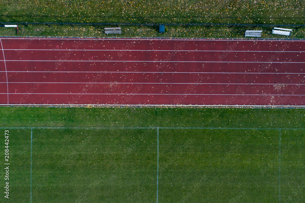 Obraz premium field and track