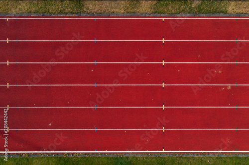 Aerial running track