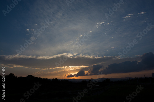 美しい夕焼け空