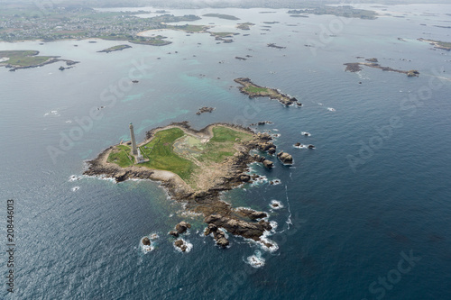 Pays des abers vu du ciel