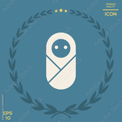 Infant, neonate, newborn icon