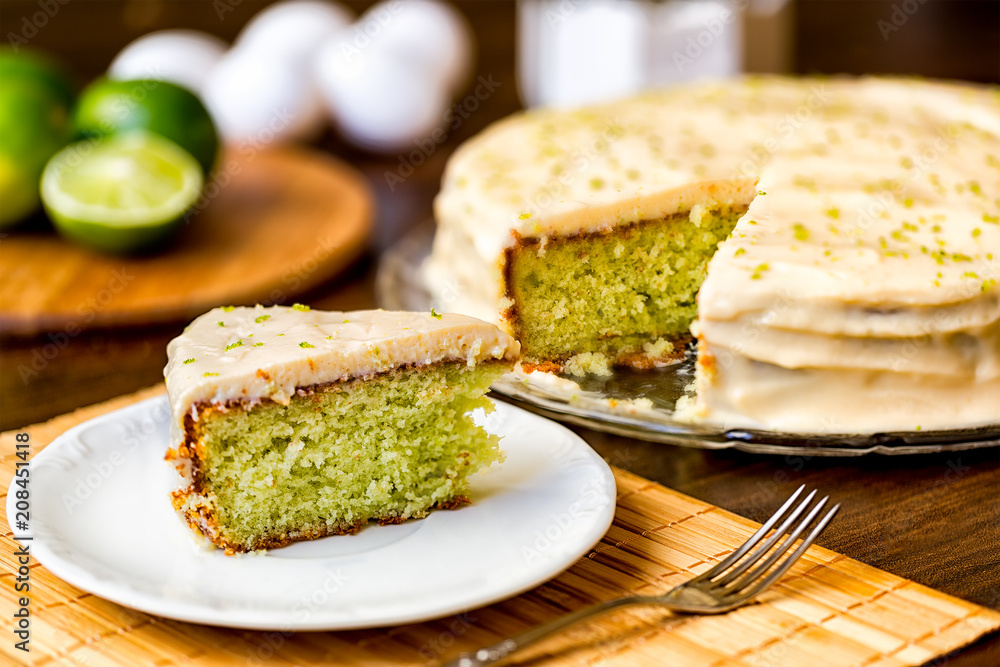 Lemon ice cream cake Lemon ice cream cake