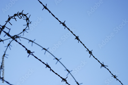 Barbed wire