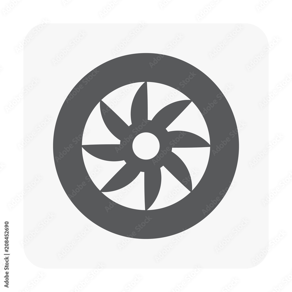 Fototapeta premium car part icon