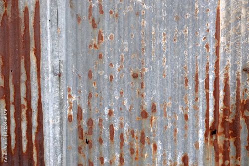 Rust on zinc