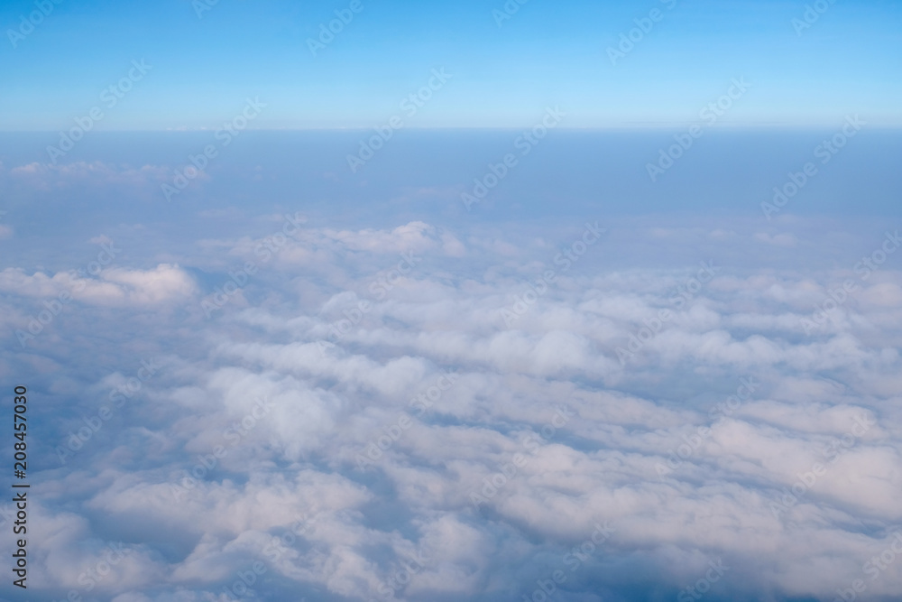 blue sky cloud background