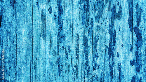 vintage color grunge blue wood wall texture wallpaper background