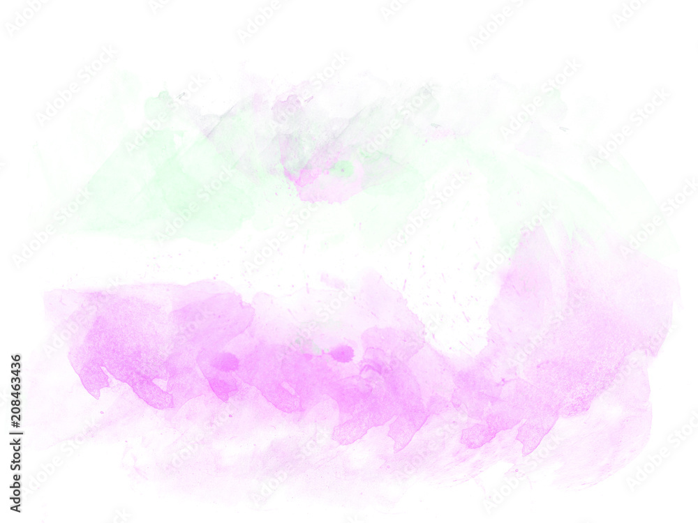 Abstract painting watercolor colorful for background or backdrop.