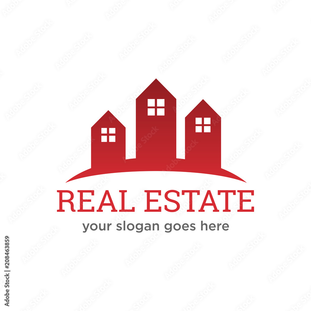 Real Estate, Property Agent, Housing Logo
