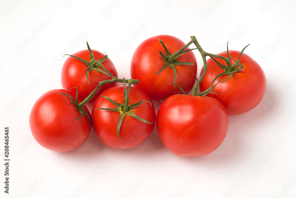 tomato white background