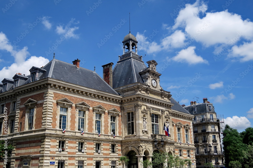 Fototapeta premium Mairie du XIXème Paris 19.