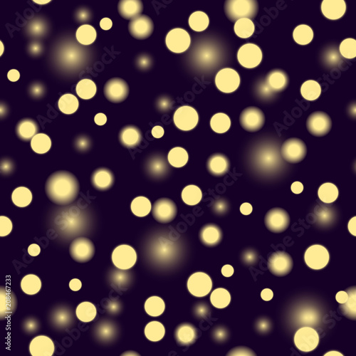 Vector pattern background with flickers and lights