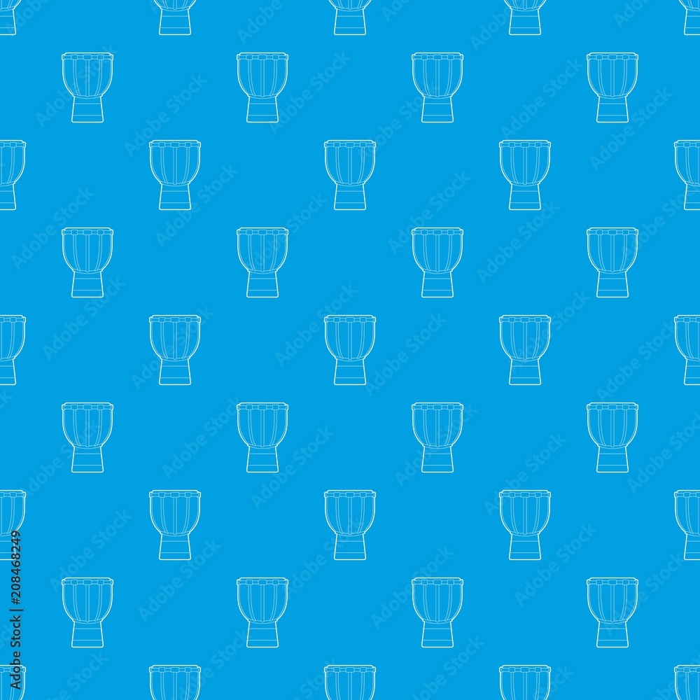 Tam tam pattern vector seamless blue repeat for any use Tam tam pattern vector seamless blue repeat for any use