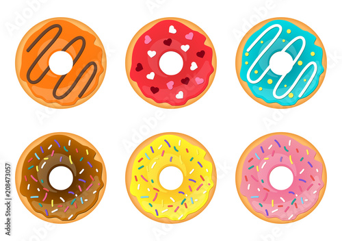 set of doughnuts
