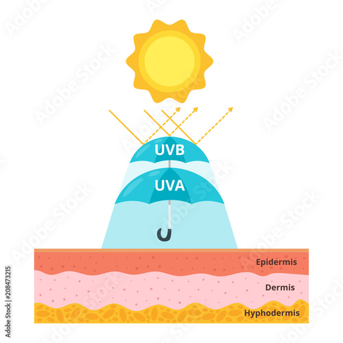  Uva and uvb protection concept