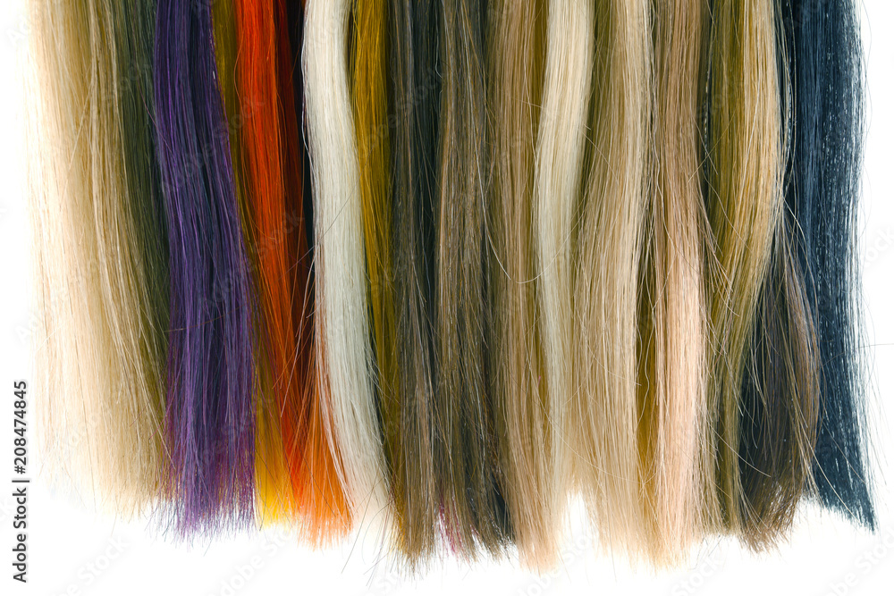 mèches de cheveux Stock Photo | Adobe Stock