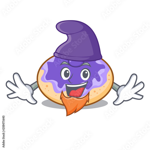 Elf donut blueberry character cartoon photo