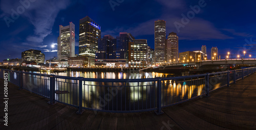 Boston Sunrise Pano 3