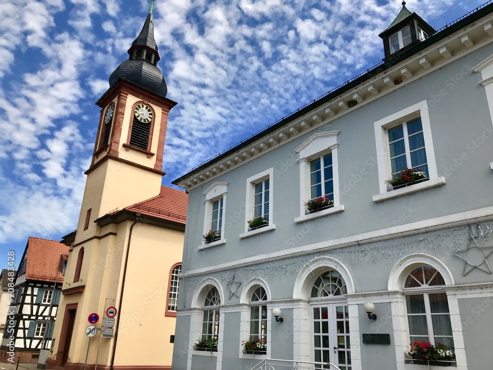 Altes Rathaus in Wörth am Rhein (Rheinland-Pfalz)