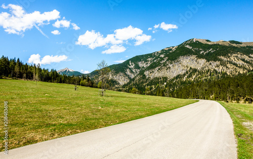 karwendel mountains photo