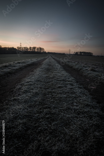 Sonnenaufgang in Bielefeld Milse