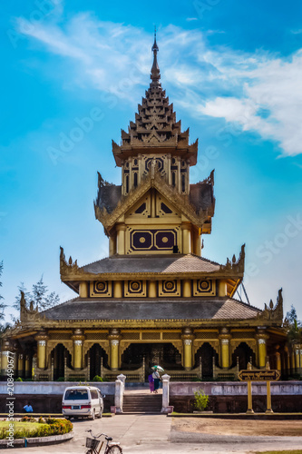 Kanbawzathadi Palace  Bago  Myanmar